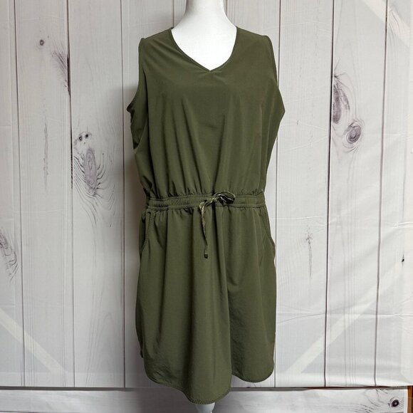 KÜHL Vantage™ Dress, Women’s XL, Everglade Green, Performance Outdoor Dress, EUC - Picture 2 of 13